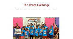 Desktop Screenshot of peacex.org
