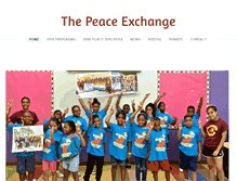 Tablet Screenshot of peacex.org